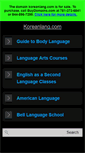 Mobile Screenshot of koreanlang.com
